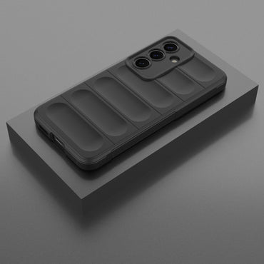 Magic Shield TPU + Flannel Phone Case - For Samsung Galaxy S25 Ultra / S24 FE