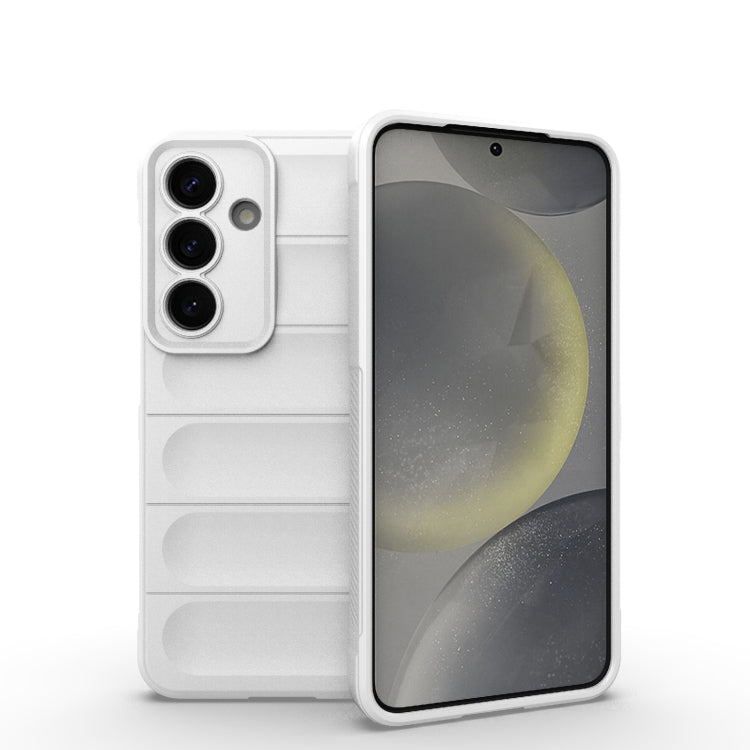 Magic Shield TPU + Flannel Phone Case - For Samsung Galaxy S25 / S25 Edge