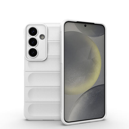 Magic Shield TPU + Flannel Phone Case - For Samsung Galaxy S25 / S25 Edge