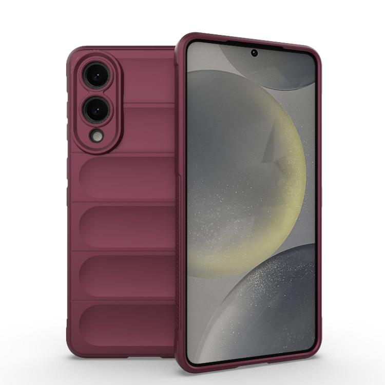 Magic Shield TPU + Flannel Phone Case - For Samsung Galaxy S25 Edge / S25+