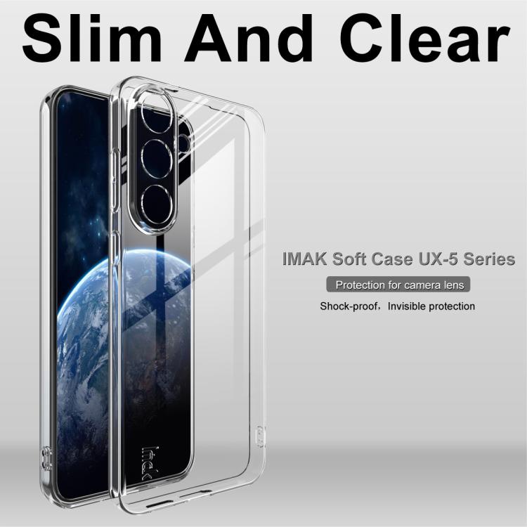 Imak UX-5 Series Super Slim Clear Shockproof TPU Case - For Samsung Galaxy S25 Series / S24 FE