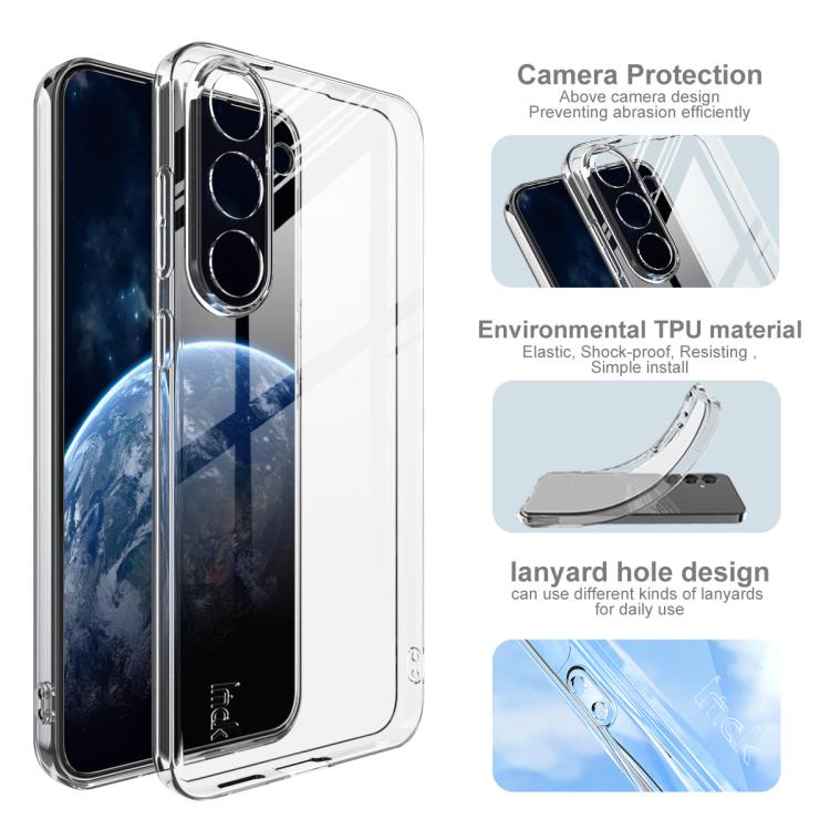 Imak UX-5 Series Super Slim Clear Shockproof TPU Case - For Samsung Galaxy S25 Series / S24 FE