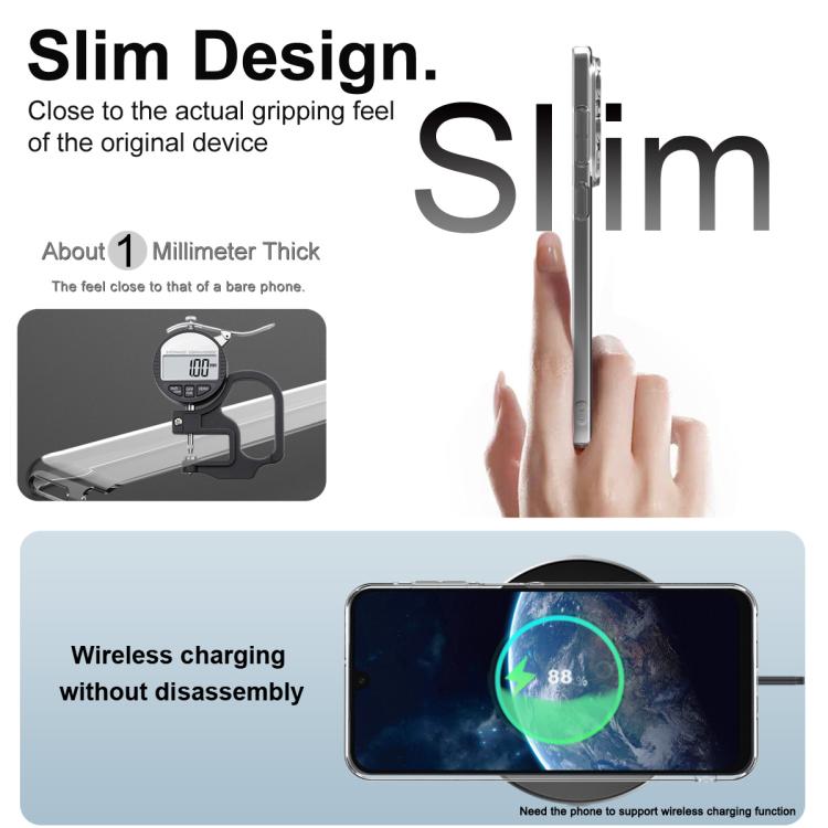 Imak UX-5 Series Super Slim Clear Shockproof TPU Case - For Samsung Galaxy S25 Series / S24 FE