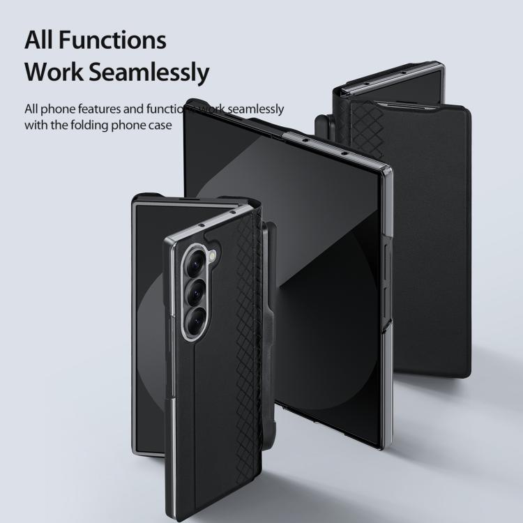 Dux Ducis Bril Series PU + TPU Phone Case with Pen Slot - For Samsung Galaxy Z Fold Special / Fold7