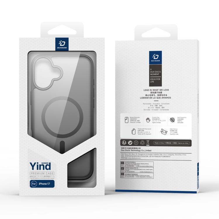 Dux Ducis Yind Series MagSafe TPU Hybrid PC Phone Case For iPhone 17 / Air
