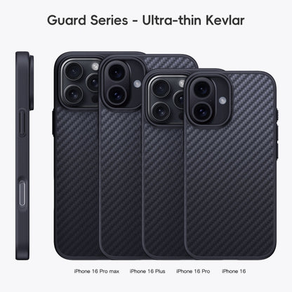 Carbon Fiber Kevlar MagSafe Magnetic Phone Case - For iPhone 16 Series