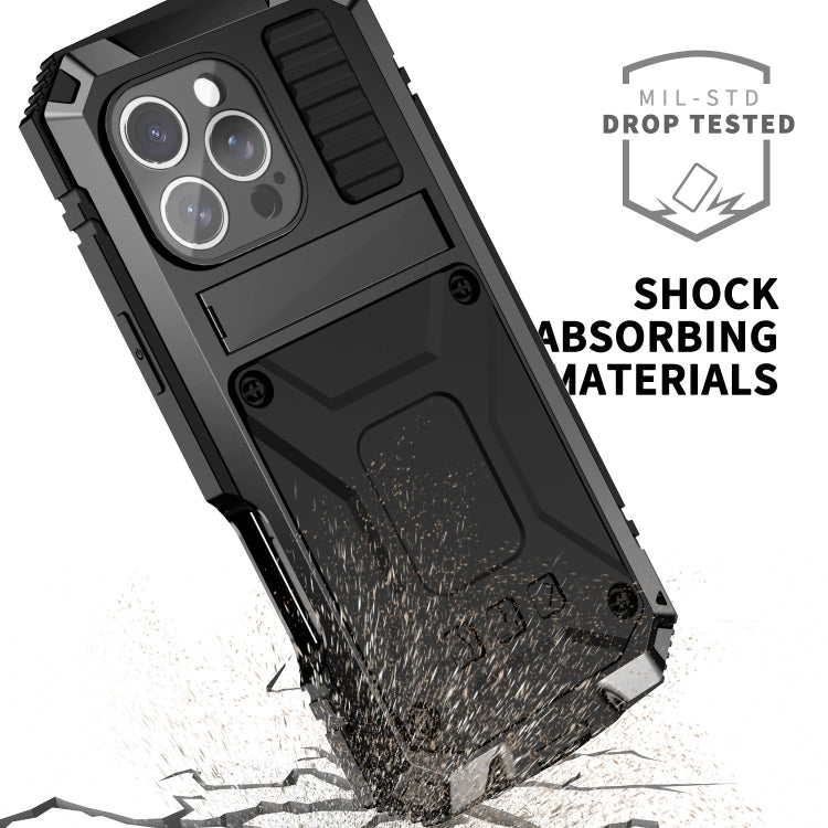 R-JUST Life Waterproof Dustproof Shockproof Phone Case - For iPhone 16 Series