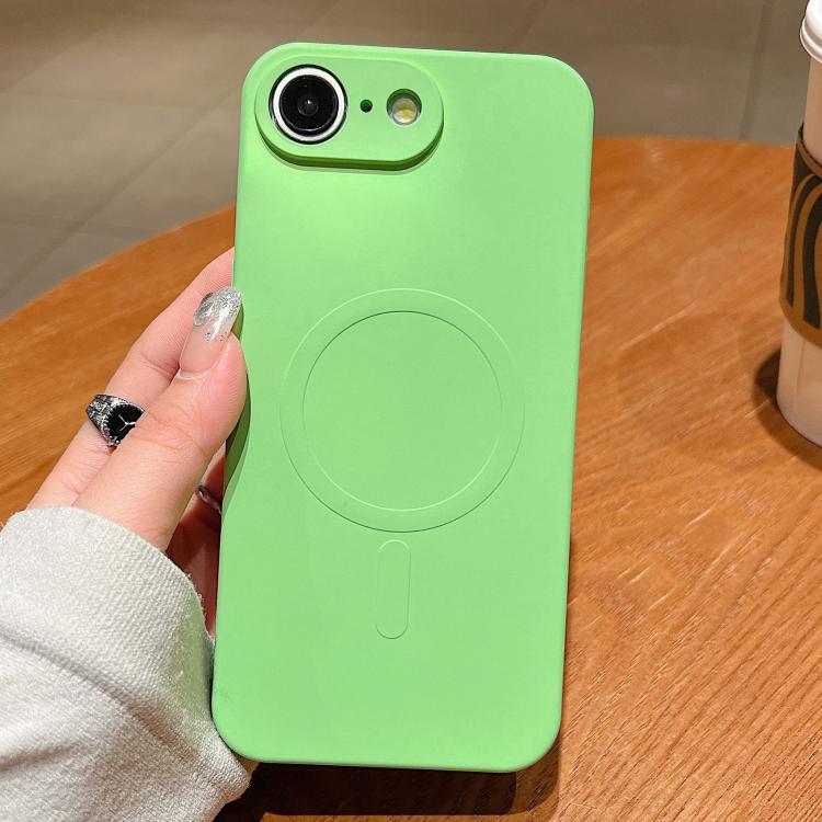 Solid Colour Liquid Silicone MagSafe Phone Case - For iPhone 16e