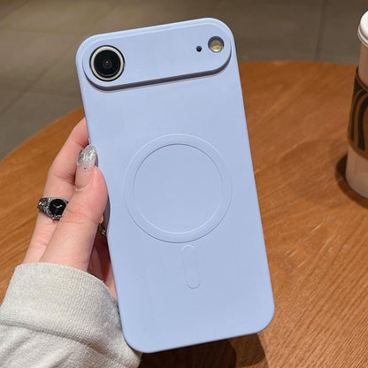 Solid Colour Liquid Silicone MagSafe Phone Case - For iPhone Air