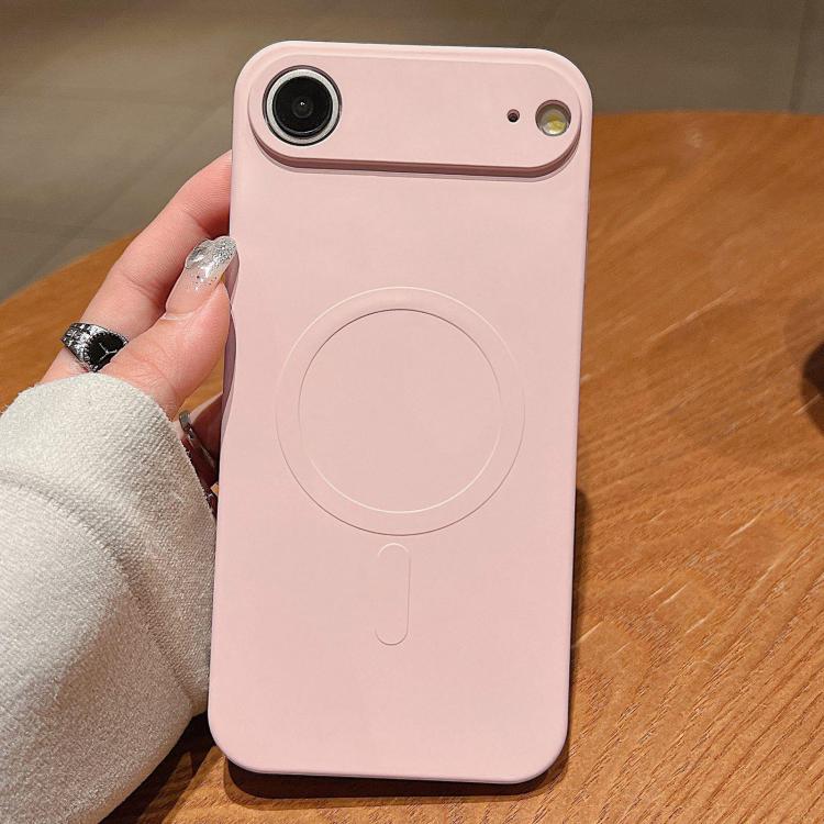 Solid Colour Liquid Silicone MagSafe Phone Case - For iPhone Air