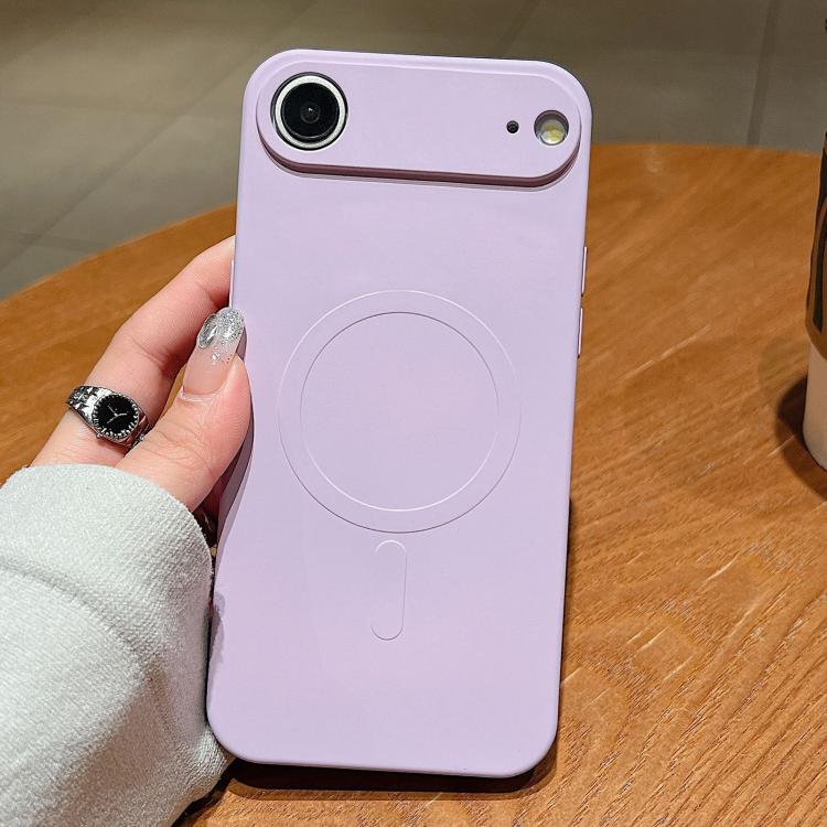 Solid Colour Liquid Silicone MagSafe Phone Case - For iPhone Air