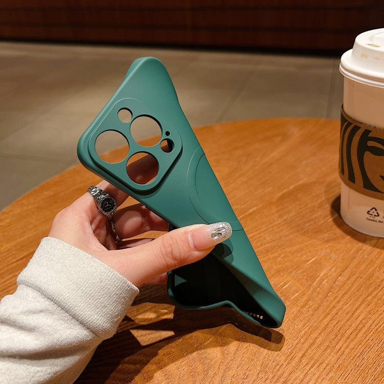 Solid Colour Liquid Silicone MagSafe Phone Case - For iPhone Air