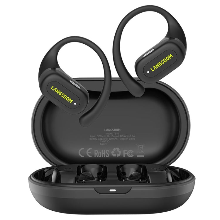 Langsdom TS19 Ear-mounted ENC Noise Reduction Wireless Bluetooth Earphones