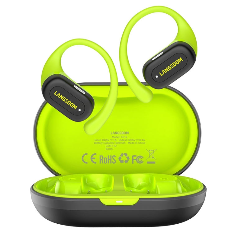 Langsdom TS19 Ear-mounted ENC Noise Reduction Wireless Bluetooth Earphones
