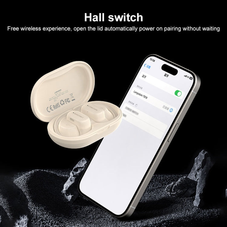 Langsdom TS19 Ear-mounted ENC Noise Reduction Wireless Bluetooth Earphones