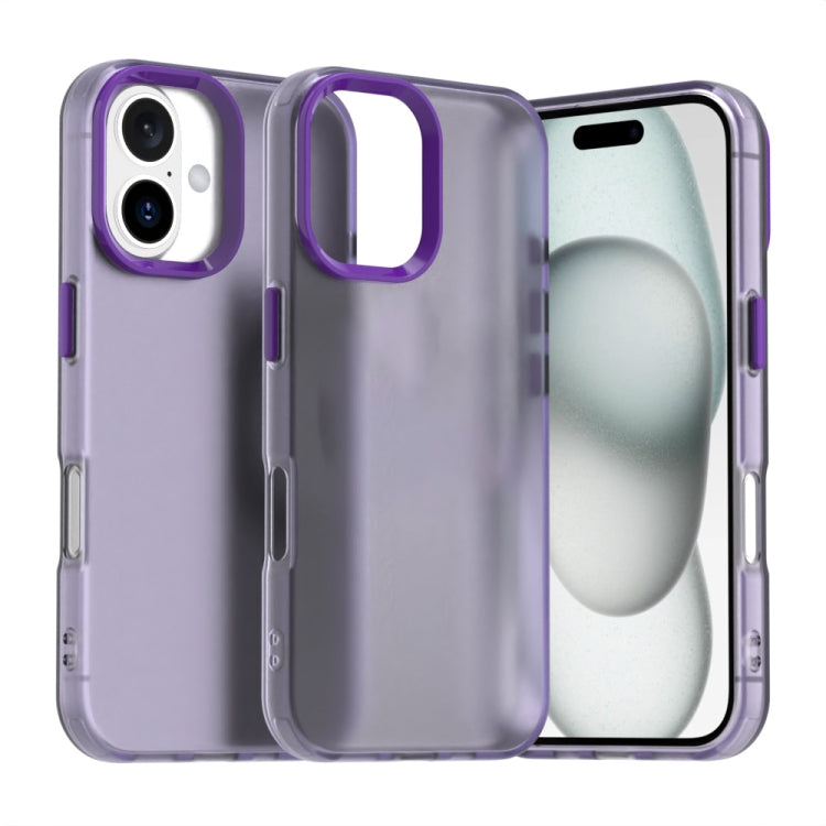 Candy PC Hybrid TPU Shockproof Phone Case - For iPhone 16 / 15 Pro / 15 Pro Max