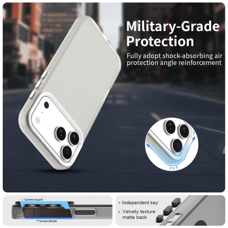 Candy PC Hybrid TPU Shockproof Phone Case - For iPhone 17 Pro Max / 17 Pro / 17