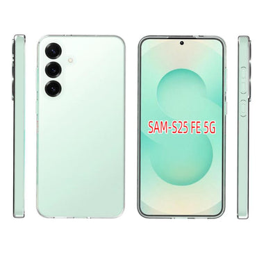 Waterproof Texture TPU Clear Phone Case - For Samsung Galaxy S25 Series