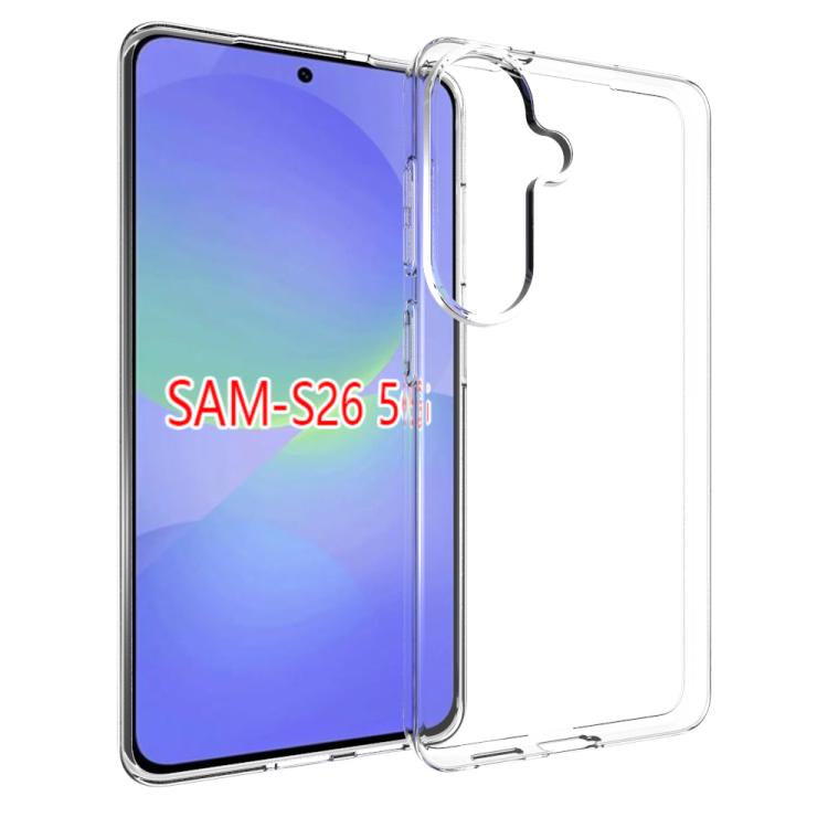 Waterproof Texture TPU Clear Phone Case - For Samsung Galaxy S25 Series