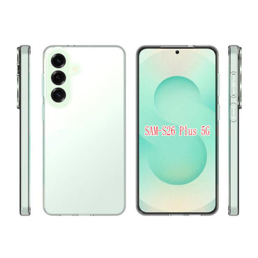 Waterproof Texture TPU Clear Phone Case - For Samsung Galaxy S25 Series