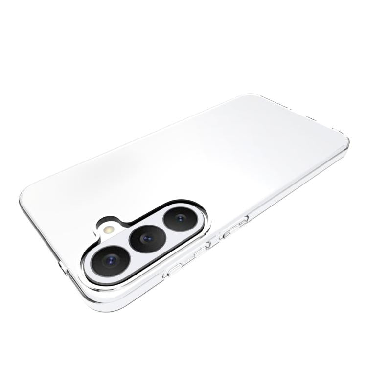 Waterproof Texture TPU Clear Phone Case - For Samsung Galaxy S25 Series