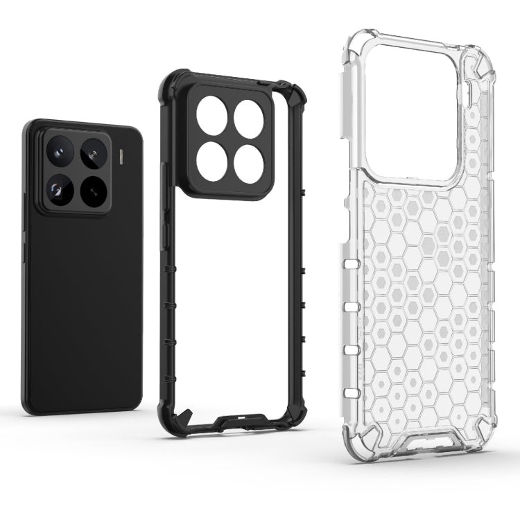 Honeycomb Shockproof Phone Case - For Xiaomi 15 Pro / 15 / 14T Pro 5G Global / 14T 5G Global