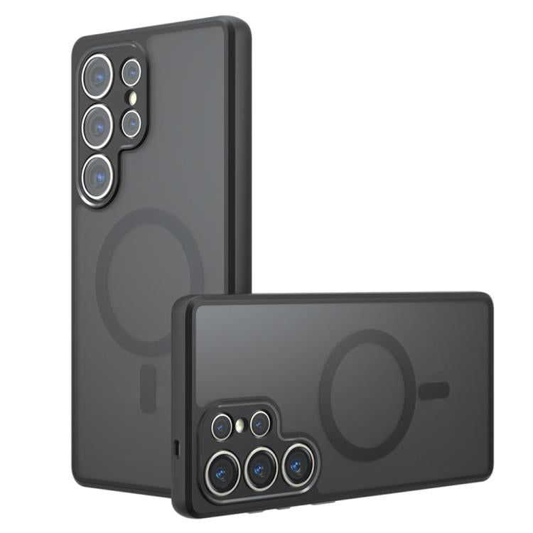 Armor MagSafe Precise Hole PC Hybrid TPU Phone Case - For Samsung Galaxy S25 FE / S25 Edge / S25 Ultra / S24 FE / S24 Ultra