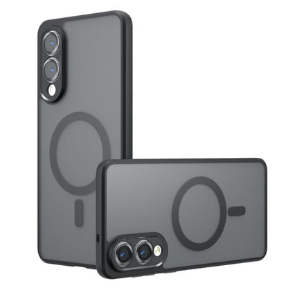 Armor MagSafe Precise Hole PC Hybrid TPU Phone Case - For Samsung Galaxy S25 FE / S25 Edge / S25 Ultra / S24 FE / S24 Ultra