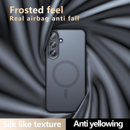 Armor MagSafe Precise Hole PC Hybrid TPU Phone Case - For Samsung Galaxy S25 FE / S25 Edge / S25 Ultra / S24 FE / S24 Ultra