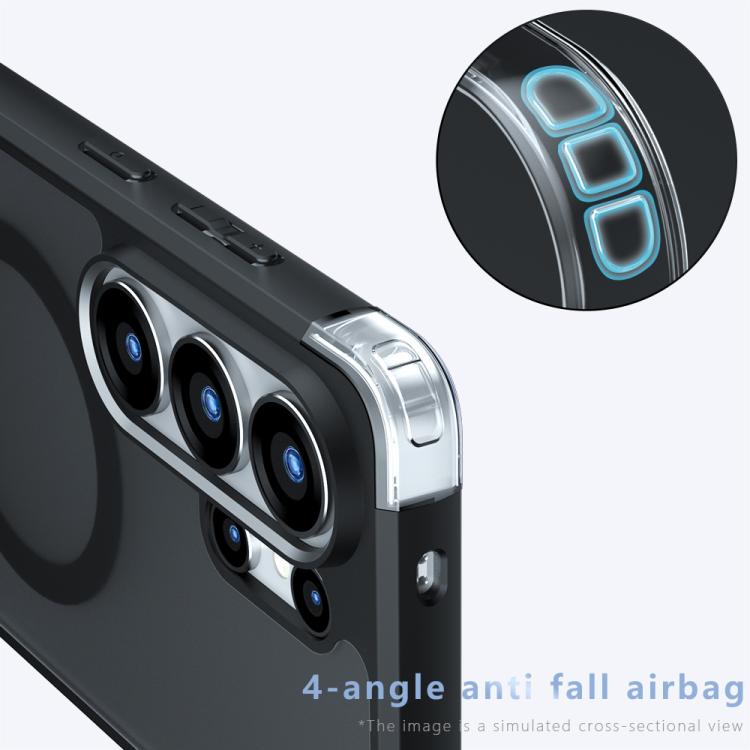 Armor MagSafe Precise Hole PC Hybrid TPU Phone Case - For Samsung Galaxy S25 FE / S25 Edge / S25 Ultra / S24 FE / S24 Ultra