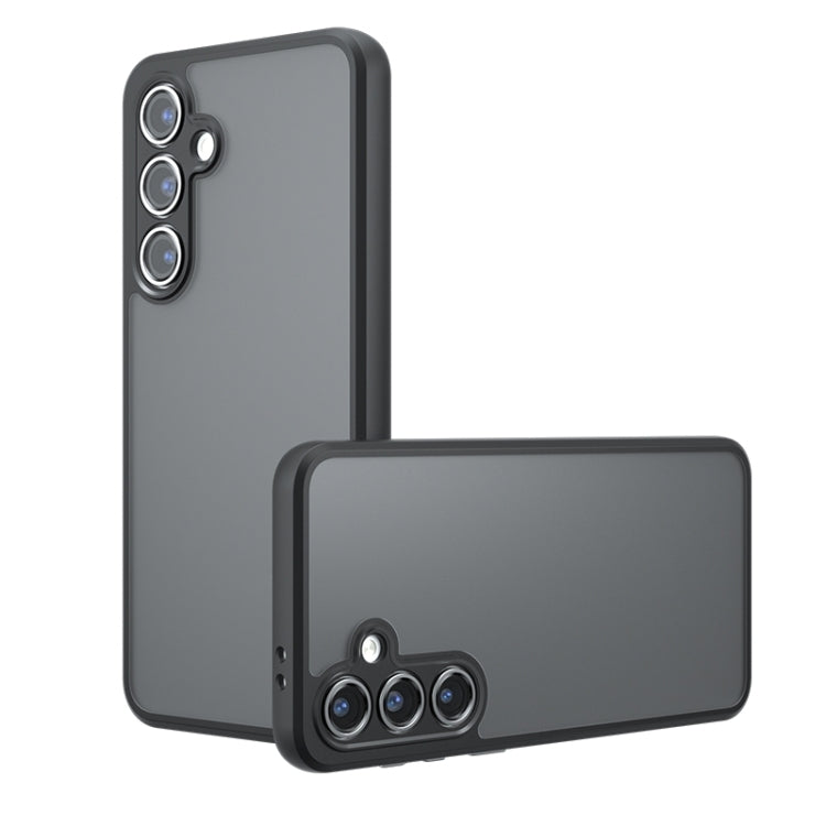 Armor Precise Hole PC Hybrid TPU Phone Case - For Samsung Galaxy S25 Series / S24 FE / S24+ / S24