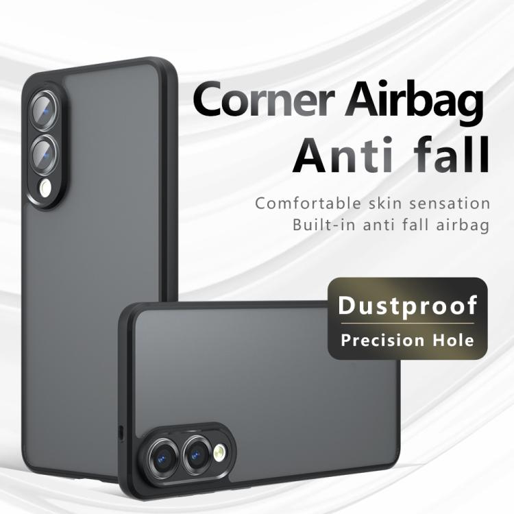 Armor Precise Hole PC Hybrid TPU Phone Case - For Samsung Galaxy S25 Series / S24 FE / S24+ / S24