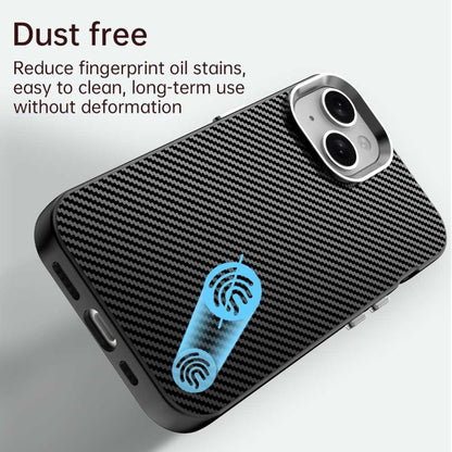 Carbon Fiber Series IMD Phone Case - For iPhone 16 / 15 Pro Max / 15 Pro / 15 Plus / 15 / 14 Plus
