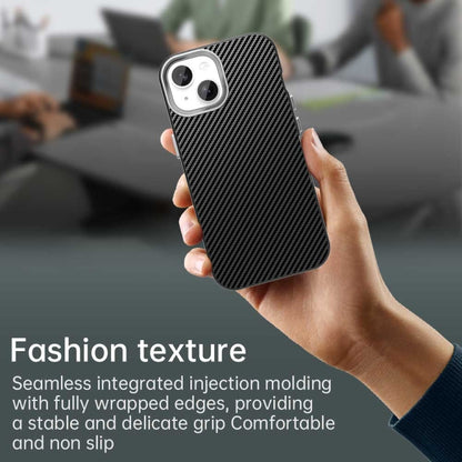 Carbon Fiber Series IMD Phone Case - For iPhone 16 / 15 Pro Max / 15 Pro / 15 Plus / 15 / 14 Plus