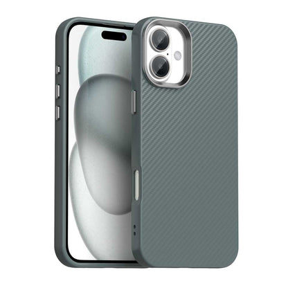 Carbon Fiber Series IMD Phone Case - For iPhone 16 Series / 15 Pro Max