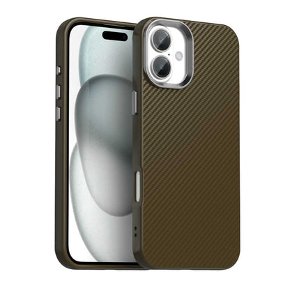 Carbon Fiber Series IMD Phone Case - For iPhone 16 Series / 15 Pro Max