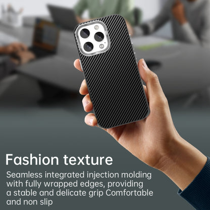 Carbon Fiber Series IMD Phone Case - For iPhone 16 Series / 15 Pro Max