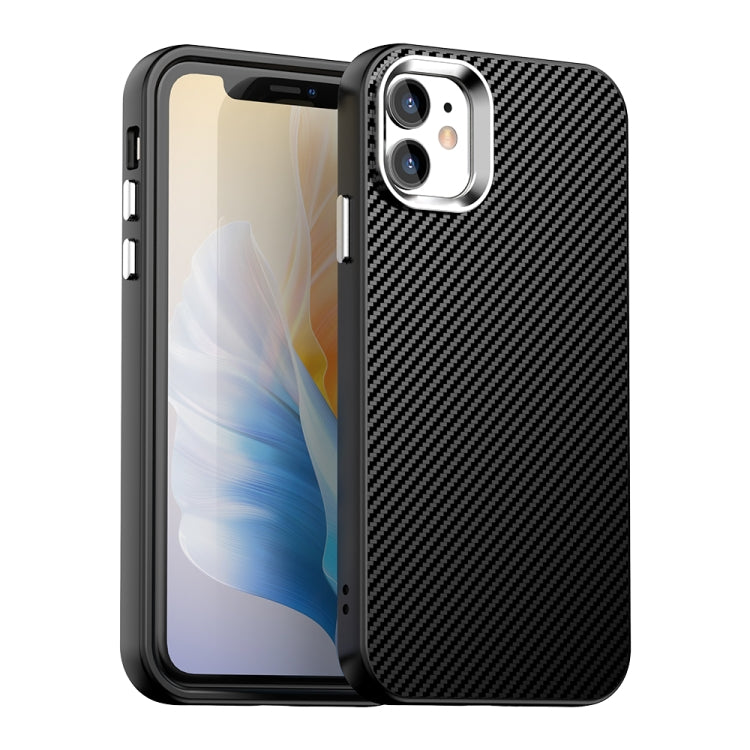 Carbon Fiber Series IMD Phone Case - For iPhone 12 / 12 Pro Max / 12 Pro / 11 Pro Max / 11 / 11 Pro