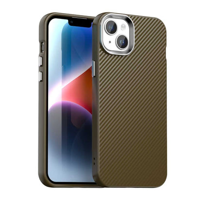 Carbon Fiber Series IMD Phone Case - For iPhone 16 / 15 Pro Max / 15 Pro / 15 Plus / 15 / 14 Plus