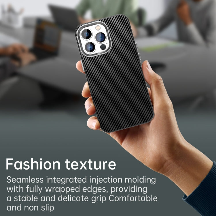 Carbon Fiber Series IMD Phone Case - For iPhone 14 / 14 Pro / 14 Pro Max / 13 Pro Max / 13 Pro / 13