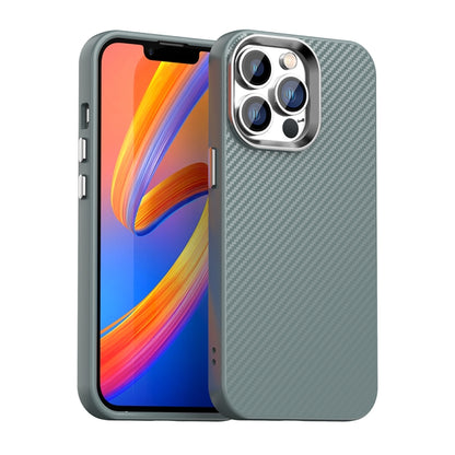 Carbon Fiber Series IMD Phone Case - For iPhone 16 / 15 Pro Max / 15 Pro / 15 Plus / 15 / 14 Plus