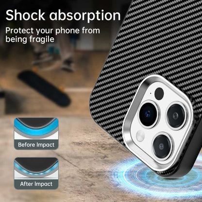 Carbon Fiber Series IMD Phone Case - For iPhone 16 / 15 Pro Max / 15 Pro / 15 Plus / 15 / 14 Plus