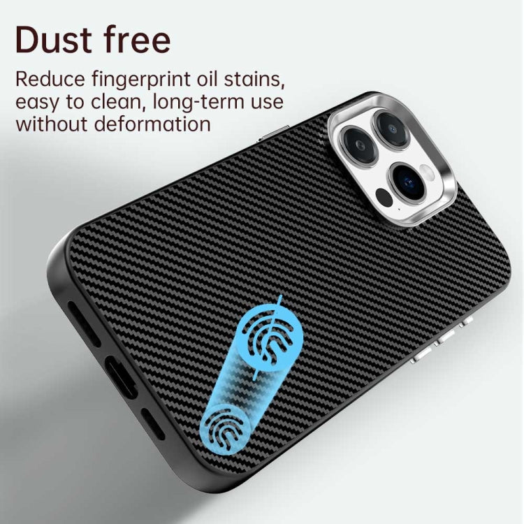 Carbon Fiber Series IMD Phone Case - For iPhone 16 / 15 Pro Max / 15 Pro / 15 Plus / 15 / 14 Plus