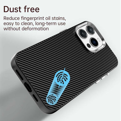 Carbon Fiber Series IMD Phone Case - For iPhone 16 / 15 Pro Max / 15 Pro / 15 Plus / 15 / 14 Plus