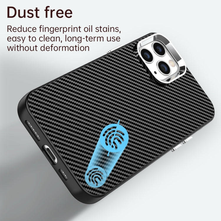 Carbon Fiber Series IMD Phone Case - For iPhone 12 / 12 Pro Max / 12 Pro / 11 Pro Max / 11 / 11 Pro