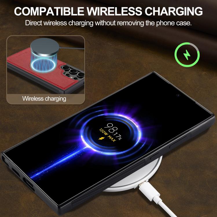 LC.IMEEKE MagSafe Phone Case - For Samsung Galaxy S25 Edge / S24 FE / S24 Ultra / S24+