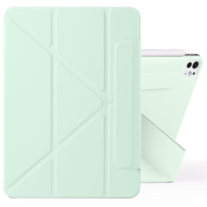 Fixed Buckle Magnetic Deformation PU Leather Tablet Case - For iPad Pro 13 (2025) / (2024), Pro 11 (2025) / (2024), Air 11 (2025) / (2024) / 10.9" (2022)