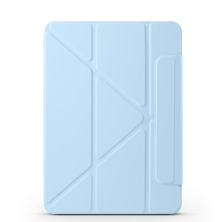 Fixed Buckle Magnetic Deformation PU Leather Tablet Case - For iPad Air (2024 / 2025) / Pro / Mini