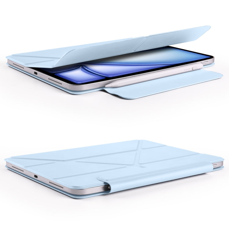 Fixed Buckle Magnetic Deformation PU Leather Tablet Case - For iPad Air (2024 / 2025) / Pro / Mini
