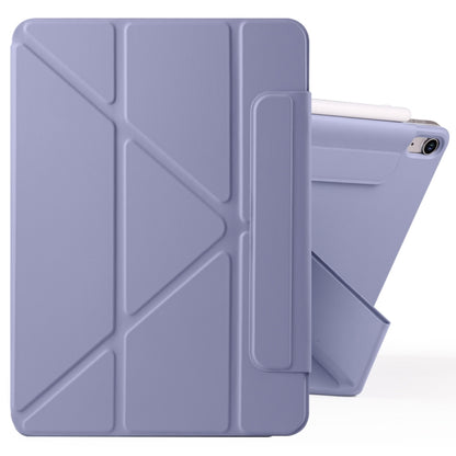 Fixed Buckle Magnetic Deformation PU Leather Tablet Case - For iPad Air (2024 / 2025) / Pro / Mini